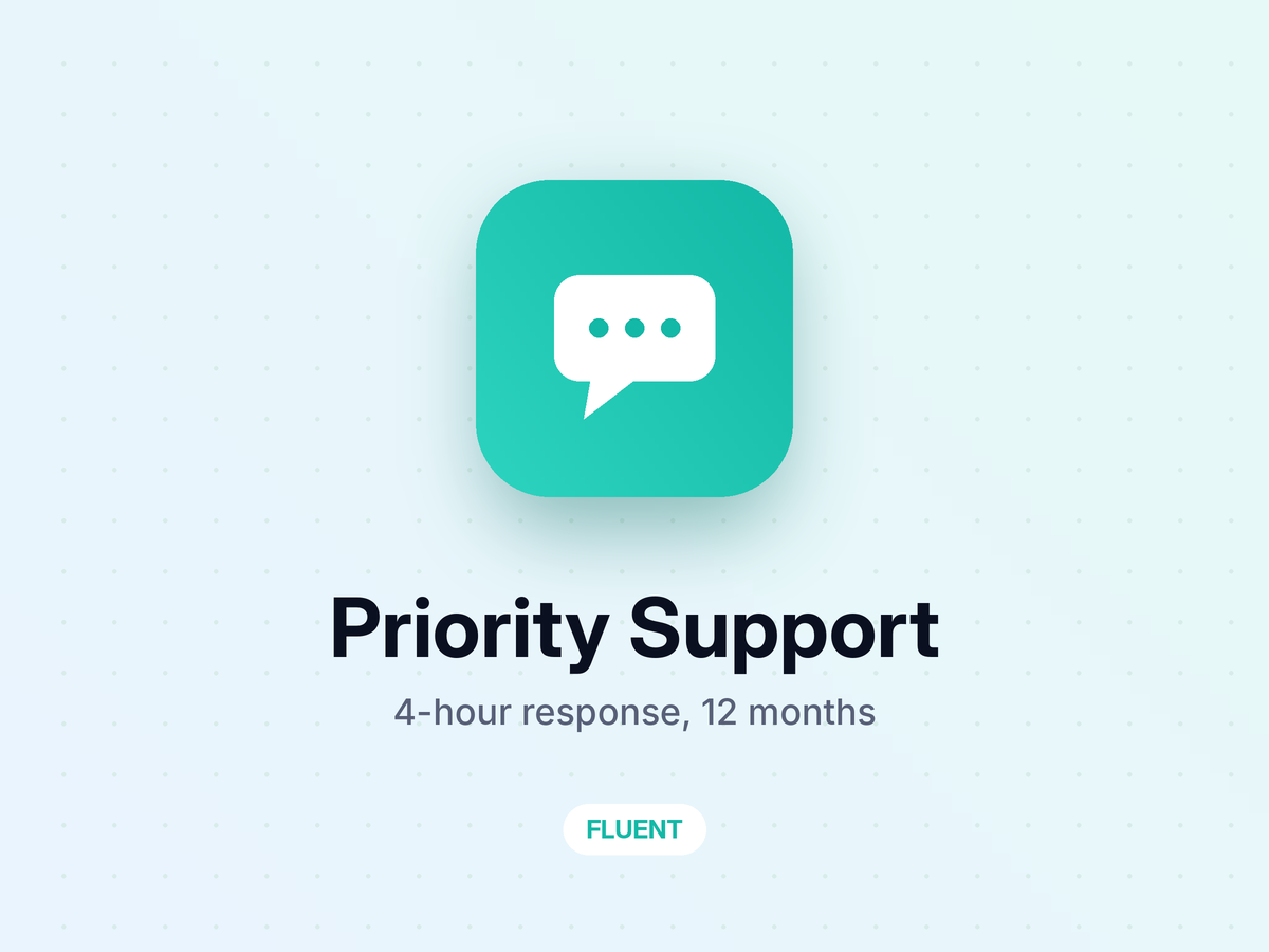 Priority Support Add-on